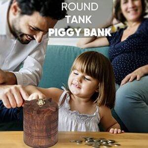 Wooden Piggy Bank For gift