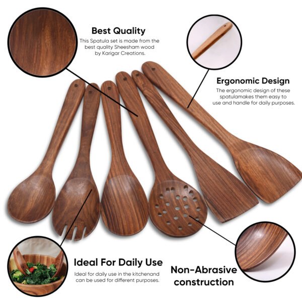 Wooden Spatulla Spoon